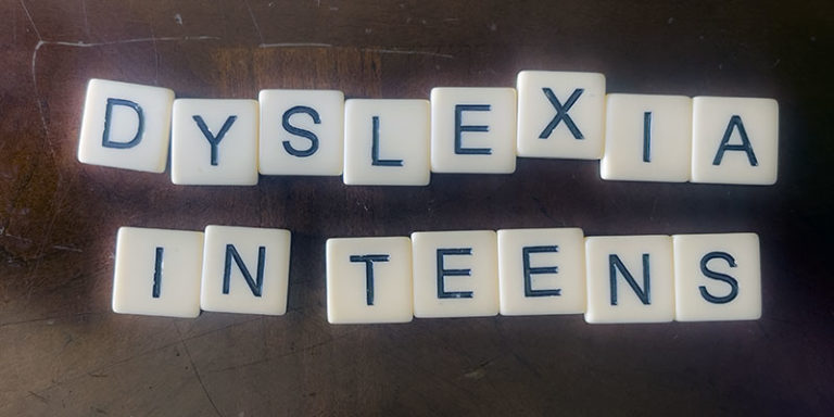 Word Tiles that spell out Dyslexia in Teens | Aspiro Wilderness Adventure Therapy Program for Teens and Young Adults